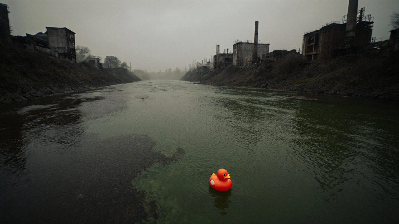 Почему люди говорят, что нельзя плавать в реке Гудзон?
