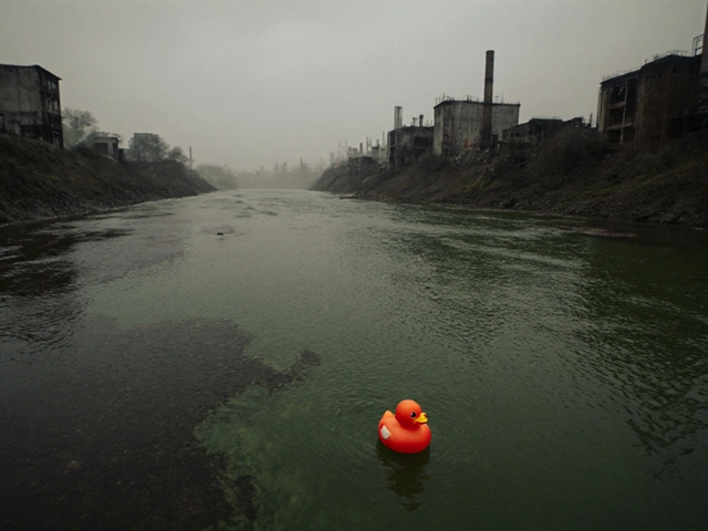 Почему люди говорят, что нельзя плавать в реке Гудзон?