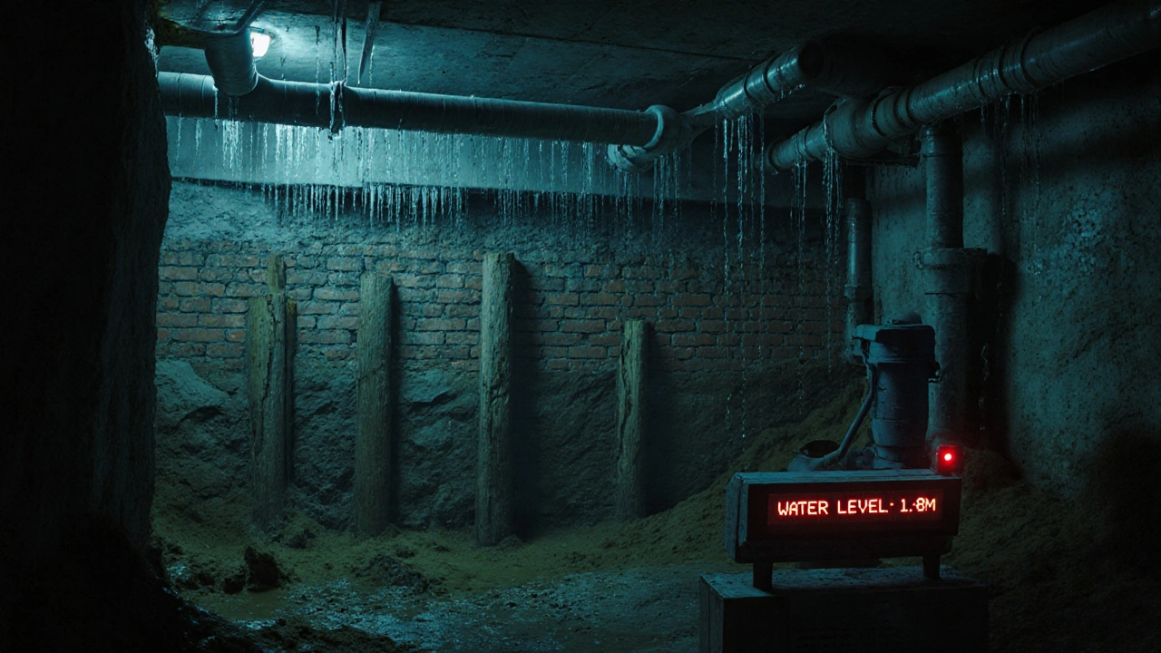 Подземные дренажные системы Москвы под слоями истории и воды.