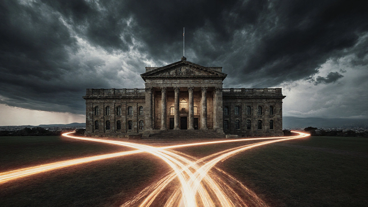 Верховный суд в Блумфонтейне, центр судебной власти Южной Африки.